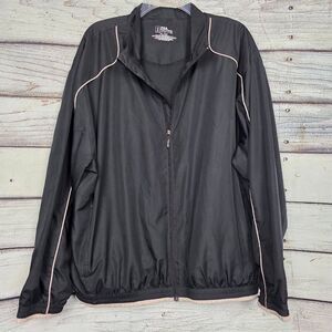 PGA Tour Full Zip Golf Jacket Black XL